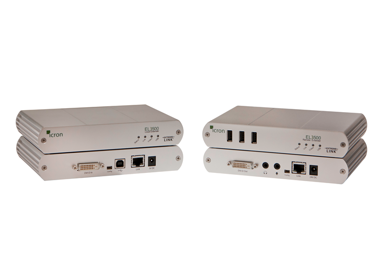 Icron CAT System DVI/ Audio/ USB2.0 500m EL3500